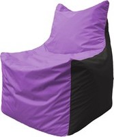 Кресло-мешок Flagman Фокс Ф2.1-101 (сиреневый/черный) купить по лучшей цене