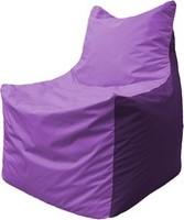 Кресло-мешок Flagman Фокс Ф2.1-102 (сиреневый/фиолетовый) купить по лучшей цене