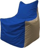 Кресло-мешок Flagman Фокс Ф2.1-114 (васильковый/бежевый темный) купить по лучшей цене