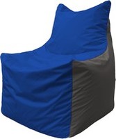 Кресло-мешок Flagman Фокс Ф2.1-118 (васильковый/серый темный) купить по лучшей цене