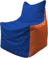 Кресло-мешок Flagman Фокс Ф2.1-127 (васильковый/оранжевый) купить по лучшей цене