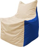 Кресло-мешок Flagman Фокс Ф2.1-139 (бежевый/синий) купить по лучшей цене