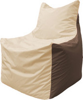 Кресло-мешок Flagman Фокс Ф2.1-146 (бежевый/коричневый) купить по лучшей цене