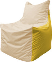 Кресло-мешок Flagman Фокс Ф2.1-148 (бежевый/желтый) купить по лучшей цене