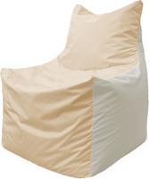 Кресло-мешок Flagman Фокс Ф2.1-152 (бежевый/белый) купить по лучшей цене