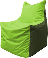 Кресло-мешок Flagman Фокс Ф2.1-157 (салатовый/оливковый темный) купить по лучшей цене