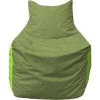 Кресло-мешок Flagman Фокс Ф2.1-161 (оливковый/салатовый) купить по лучшей цене
