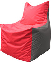 Кресло-мешок Flagman Фокс Ф2.1-170 (красный/серый) купить по лучшей цене