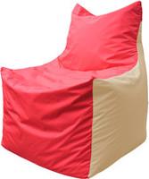 Кресло-мешок Flagman Фокс Ф2.1-174 (красный/бежевый) купить по лучшей цене