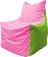 Кресло-мешок Flagman Фокс Ф2.1-197 (розовый/салатовый) купить по лучшей цене