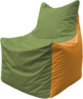 Кресло-мешок Flagman Фокс Ф2.1-227 (оливковый/оранжевый) купить по лучшей цене