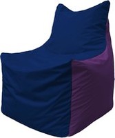 Кресло-мешок Flagman Фокс Ф2.1-38 (синий темный/фиолетовый) купить по лучшей цене