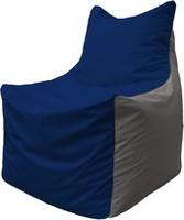 Кресло-мешок Flagman Фокс Ф2.1-41 (синий темный/серый) купить по лучшей цене