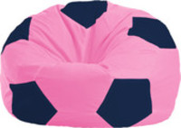 Кресло-мешок Flagman Мяч М1.1-192 (розовый/синий темный) купить по лучшей цене