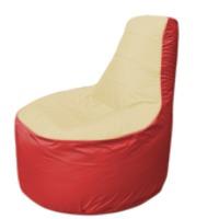 Кресло-мешок Flagman Трон Т1.1-2002 (бежевый/красный) купить по лучшей цене