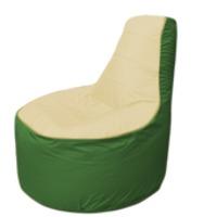 Кресло-мешок Flagman Трон Т1.1-2008 (бежевый/зеленый) купить по лучшей цене