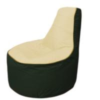 Кресло-мешок Flagman Трон Т1.1-2009 (бежевый/темно-зеленый) купить по лучшей цене