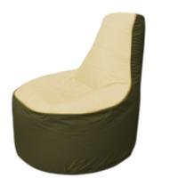 Кресло-мешок Flagman Трон Т1.1-2011 (бежевый/темно-оливковый) купить по лучшей цене