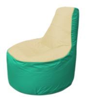 Кресло-мешок Flagman Трон Т1.1-2012 (бежевый/бирюзовый) купить по лучшей цене