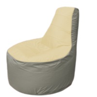 Кресло-мешок Flagman Трон Т1.1-2022 (бежевый/серый) купить по лучшей цене