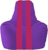 Кресло-мешок Flagman Спортинг С1.1-68 (фиолетовый/лиловый) купить по лучшей цене