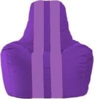 Кресло-мешок Flagman Спортинг С1.1-71 (фиолетовый/сиреневый) купить по лучшей цене