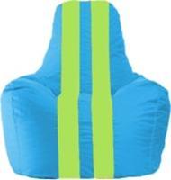 Кресло-мешок Flagman Спортинг С1.1-276 (голубой/салатовый) купить по лучшей цене