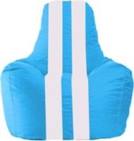 Кресло-мешок Flagman Спортинг С1.1-282 (голубой/белый) купить по лучшей цене