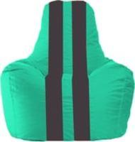 Кресло-мешок Flagman Спортинг С1.1-283 (бирюзовый/черный) купить по лучшей цене