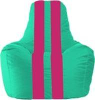 Кресло-мешок Flagman Спортинг С1.1-284 (бирюзовый/лиловый) купить по лучшей цене