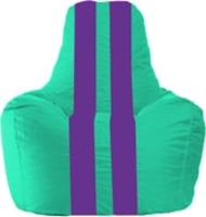Кресло-мешок Flagman Спортинг С1.1-285 (бирюзовый/фиолетовый) купить по лучшей цене