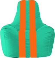 Кресло-мешок Flagman Спортинг С1.1-296 (бирюзовый/оранжевый) купить по лучшей цене