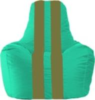 Кресло-мешок Flagman Спортинг С1.1-297 (бирюзовый/оливковый) купить по лучшей цене