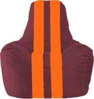 Кресло-мешок Flagman Спортинг С1.1-307 (бордовый/оранжевый) купить по лучшей цене