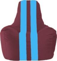 Кресло-мешок Flagman Спортинг С1.1-310 (бордовый/голубой) купить по лучшей цене