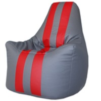 Кресло-мешок Flagman Спортинг Чемпион (серый/красный) купить по лучшей цене