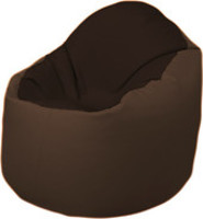 Кресло-мешок Flagman Браво Б1.3-F01F26 (темно-коричневый/коричневый) купить по лучшей цене