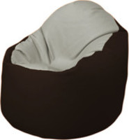 Кресло-мешок Flagman Браво Б1.3-F02F01 (светло-серый/темно-коричневый) купить по лучшей цене