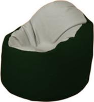 Кресло-мешок Flagman Браво Б1.3-F02F05 (светло-серый/темно-зеленый) купить по лучшей цене