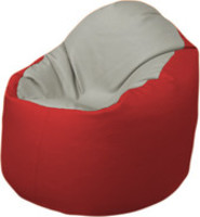 Кресло-мешок Flagman Браво Б1.3-F02F09 (светло-серый/красный) купить по лучшей цене