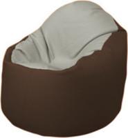 Кресло-мешок Flagman Браво Б1.3-F02F26 (светло-серый/коричневый) купить по лучшей цене