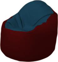 Кресло-мешок Flagman Браво Б1.3-F04F08 (темно-синий/бордовый) купить по лучшей цене