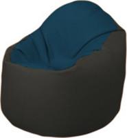 Кресло-мешок Flagman Браво Б1.3-F04F38 (темно-синий/черный) купить по лучшей цене