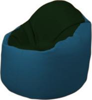 Кресло-мешок Flagman Браво Б1.3-F05F03 (темно-зеленый/синий) купить по лучшей цене