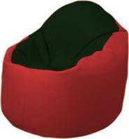 Кресло-мешок Flagman Браво Б1.3-F05F09 (темно-зеленый/красный) купить по лучшей цене