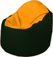 Кресло-мешок Flagman Браво Б1.3-F06F05 (желтый/темно-зеленый) купить по лучшей цене