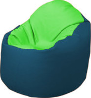Кресло-мешок Flagman Браво Б1.3-F07F03 (салатовый/синий) купить по лучшей цене