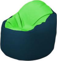 Кресло-мешок Flagman Браво Б1.3-F07F04 (салатовый/темно-синий) купить по лучшей цене
