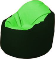 Кресло-мешок Flagman Браво Б1.3-F07F05 (салатовый/темно-зеленый) купить по лучшей цене