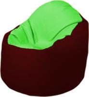 Кресло-мешок Flagman Браво Б1.3-F07F08 (салатовый/бордовый) купить по лучшей цене